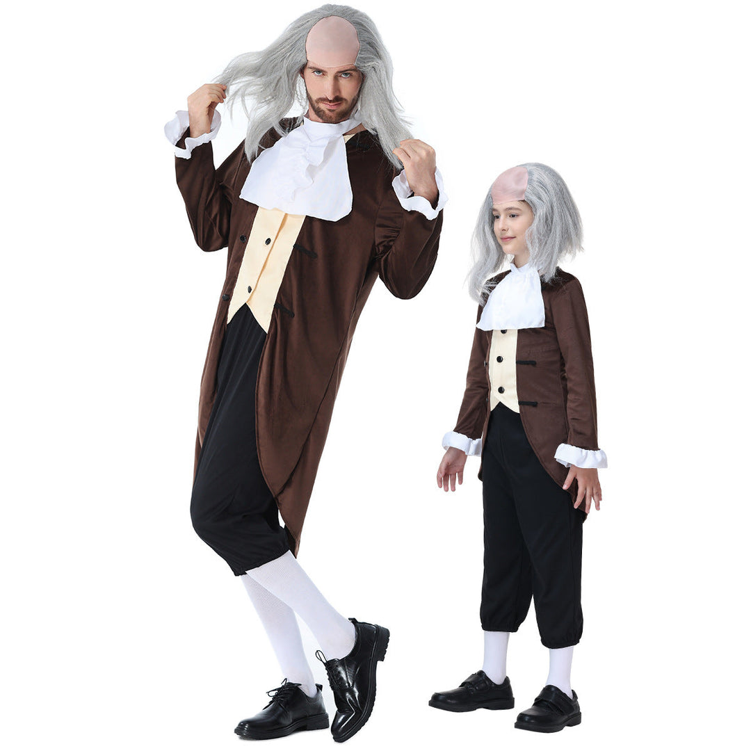 Herren historische Kostüm mit elegantem Frack und weiten Hosen Shop Nory