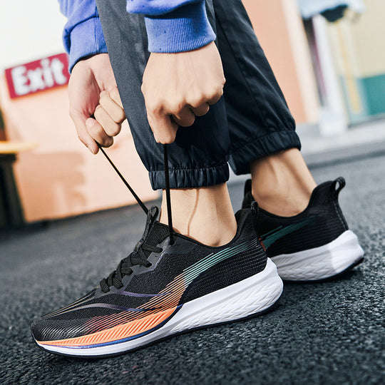 Herren Leichter Straßen-Laufschuh mit reaktiver Zwischensohle und atmungsaktivem Strickobermaterial Shopy Nory