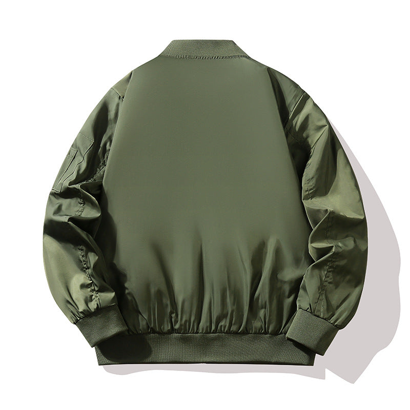 Herren Modische Bomberjacke mit leuchtendem Innenfutter Shop Nory