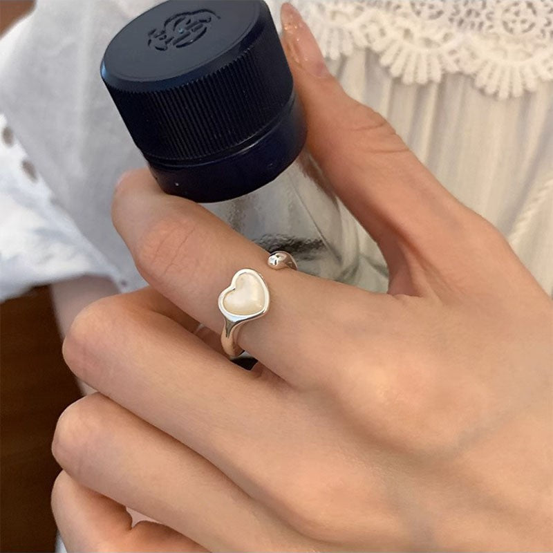 Damen Ring mit Herzdesign Shop Nory