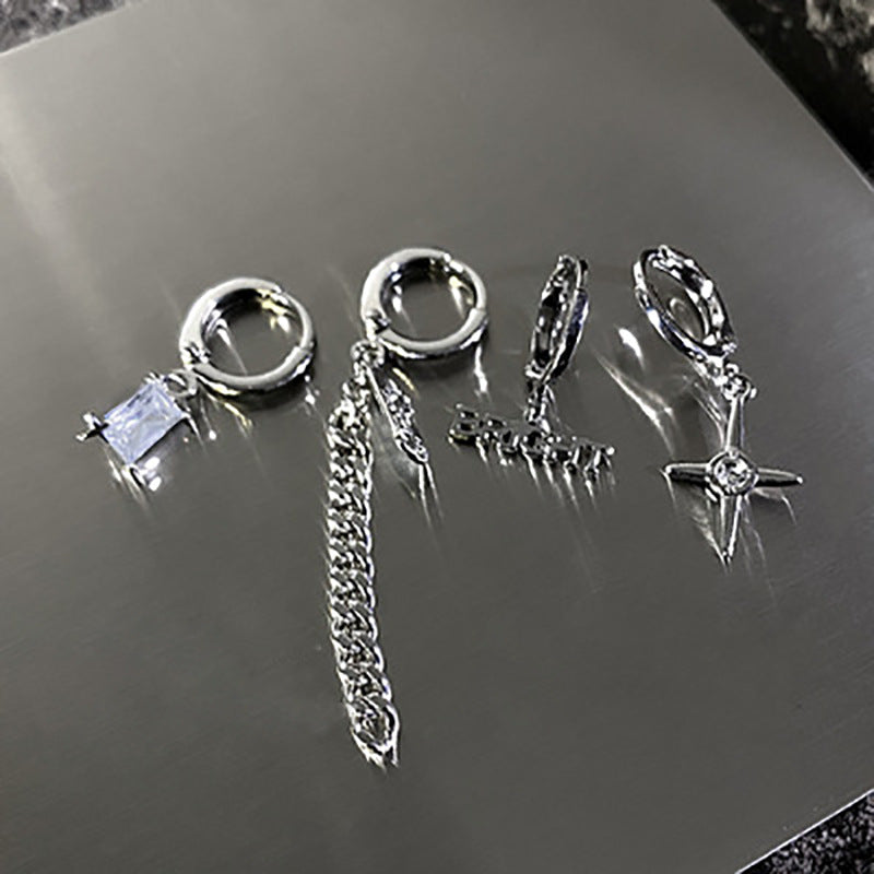 Damen Ohrringe mit mehreren Anhängern Shop Nory