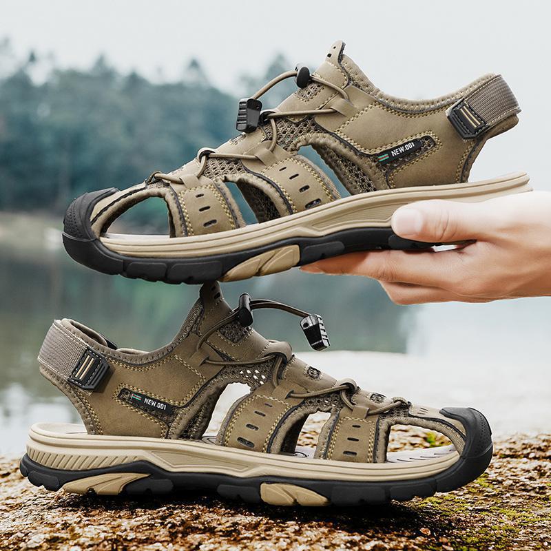 Damen robuste Outdoor-Sandalen mit Verschluss-System