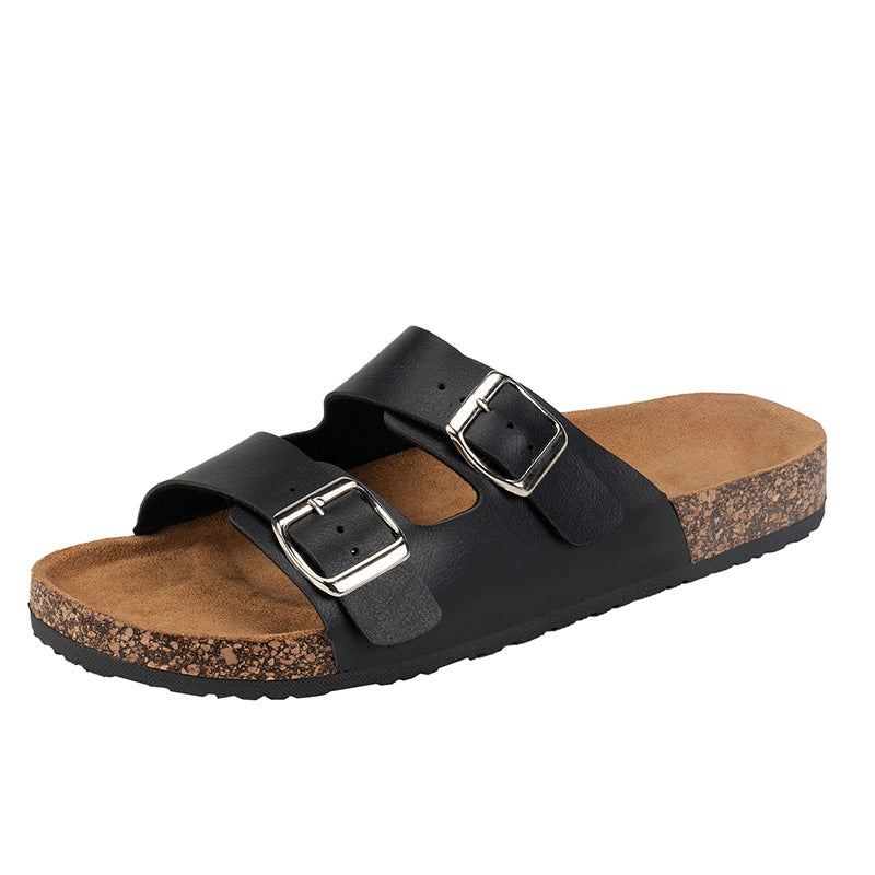 Damen Komfortable Sandalen mit verstellbaren Riemen und ergonomischem Fußbett