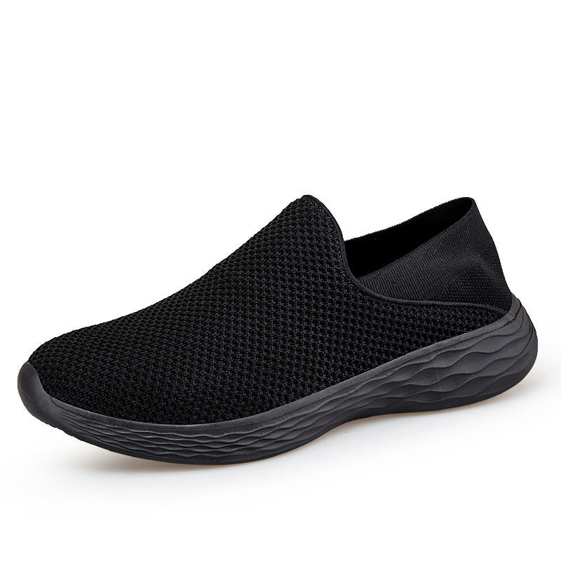 Unisex nan Einstiegs-Komfortschuh mit nahtlosem Strickschaft und dämpfender Leichtschaumsohle