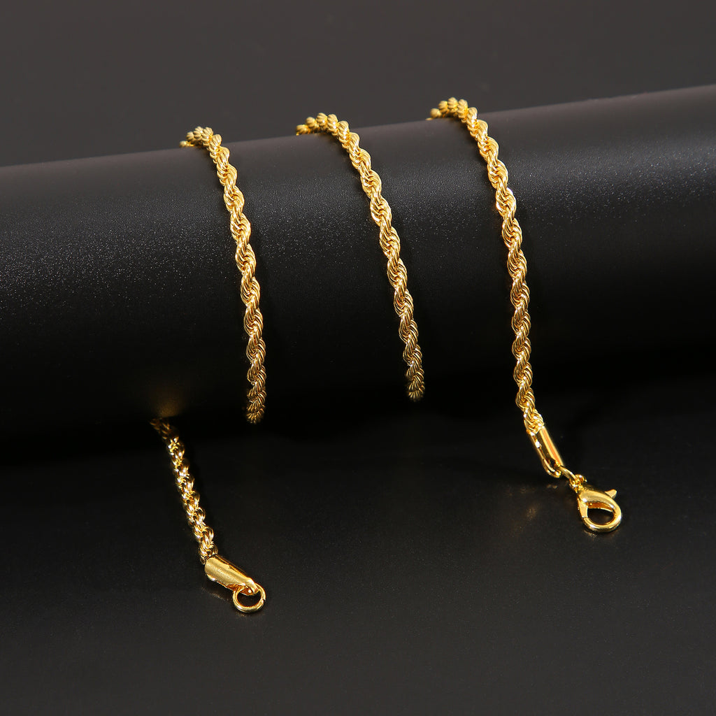 Damen Kettenarmband mit kunstvollem Zopfdesign Shop Nory