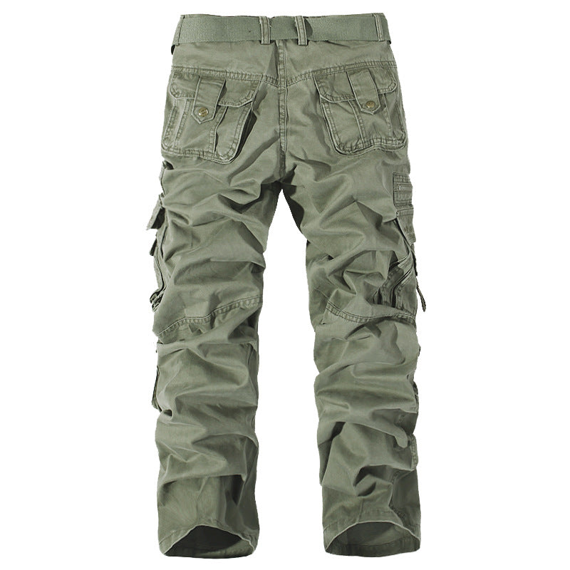 Herren Robuste Cargo-Arbeitshose mit Mehrfach‑Taschen, Kniefalten und Relaxed‑Fit Shop Nory