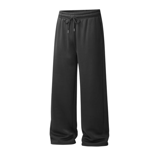 Damen weite Lounge‑Hose mit elastischem Bund, Kordelzug & flauschigem Fleece‑Innenfutter Shop Nory