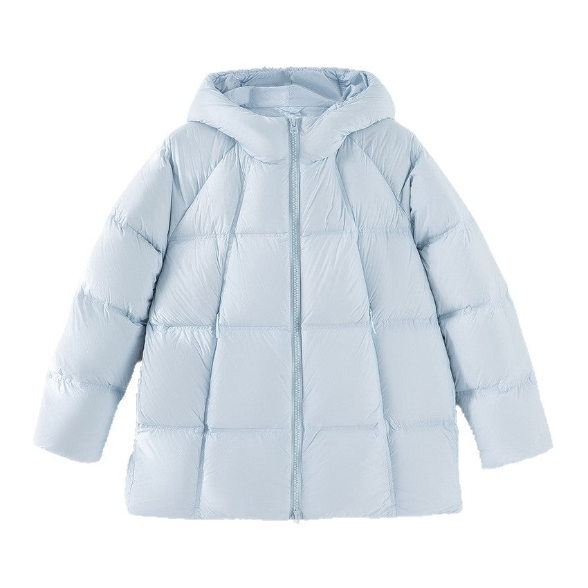 Damen Kurz geschnittene Boxy‑Steppjacke mit abnehmbarer Kapuze und Thermo‑Isolierung Shop Nory