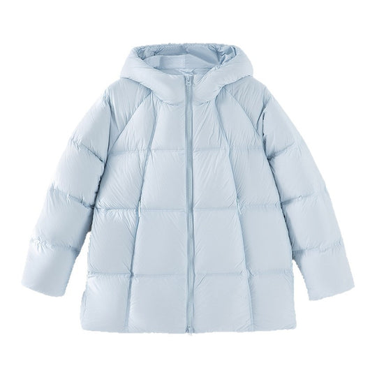 Damen Kurz geschnittene Boxy‑Steppjacke mit abnehmbarer Kapuze und Thermo‑Isolierung Shop Nory