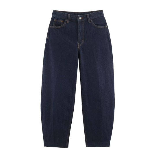 Damen Highwaist Relaxed Tapered Jeans mit konischem Bein Shop Nory