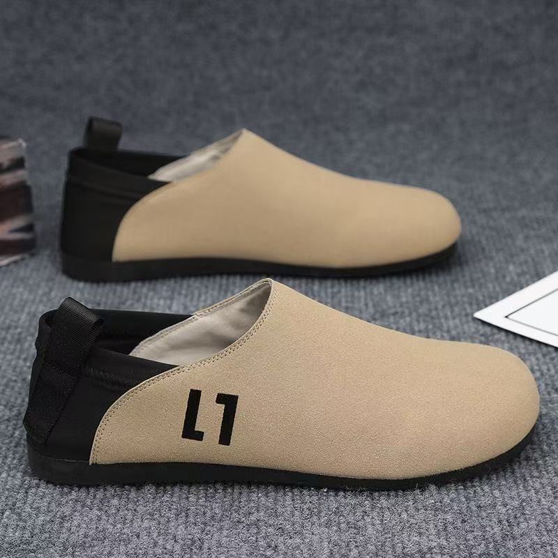 Herren Leichter Slip-On-Freizeitschuh mit elastischem Fersenriegel und flexibler Gummilaufsohle Shop Nory