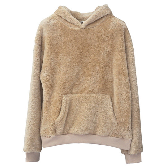 Herren kuscheliger Fleece-Hoodie