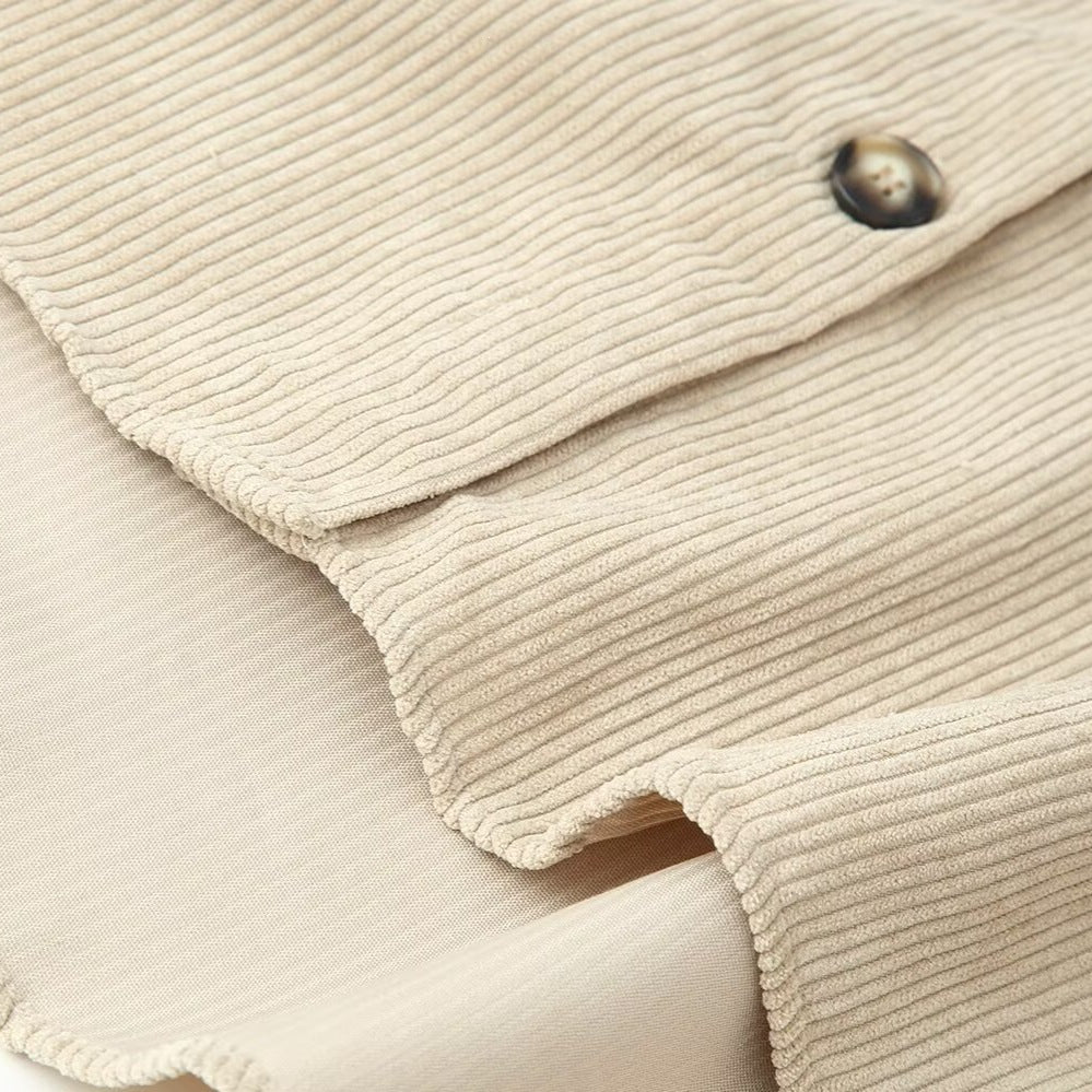 Damen Longshirt-Tunika aus feinem Rippjersey mit Hemdkragen und durchgehender Knopfleiste Shop Nory