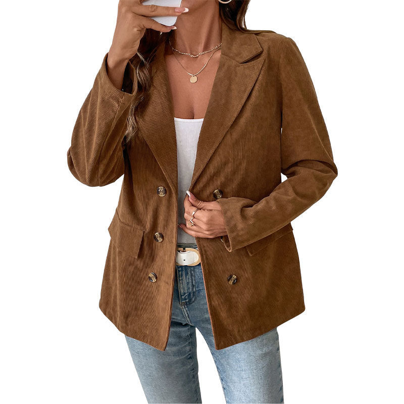 Damen Eleganter Cordblazer Shop Nory