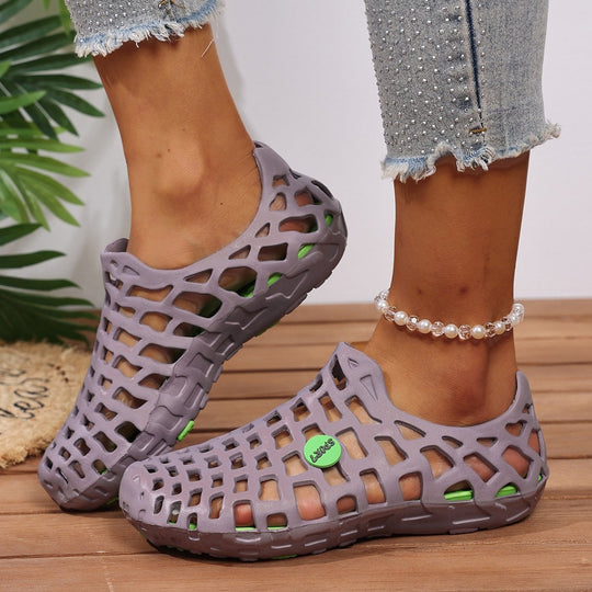 Damen leichte und atmungsaktive Freizeitschuhe mit rutschfester Außensohle