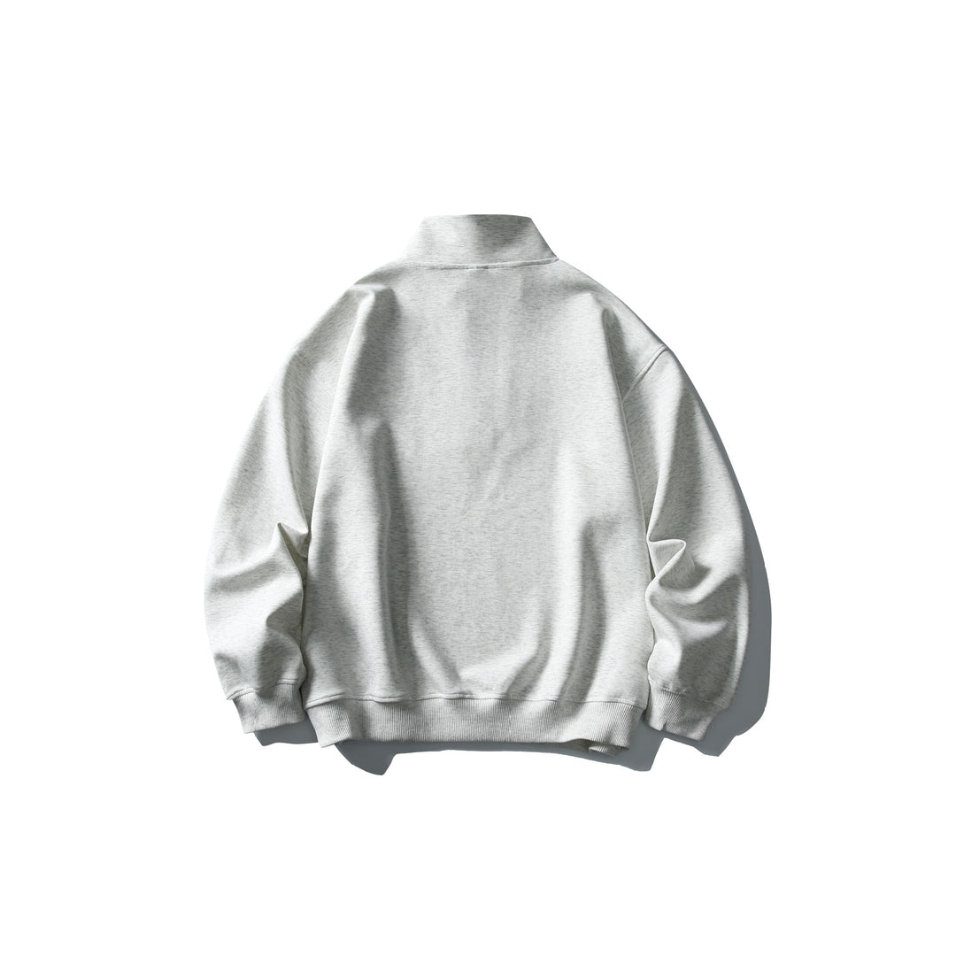 Unisex Relaxed-Halbzip-Sweatshirt mit hohem Kragen und Raglannaht Shop Nory