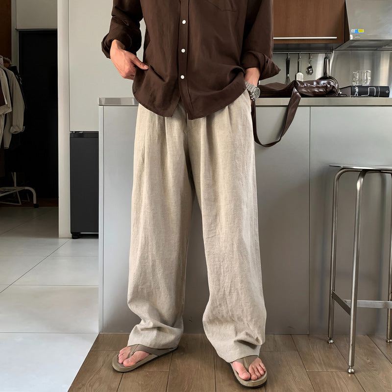 Herren Elegante und lässige Hochbundhose Shop Nory