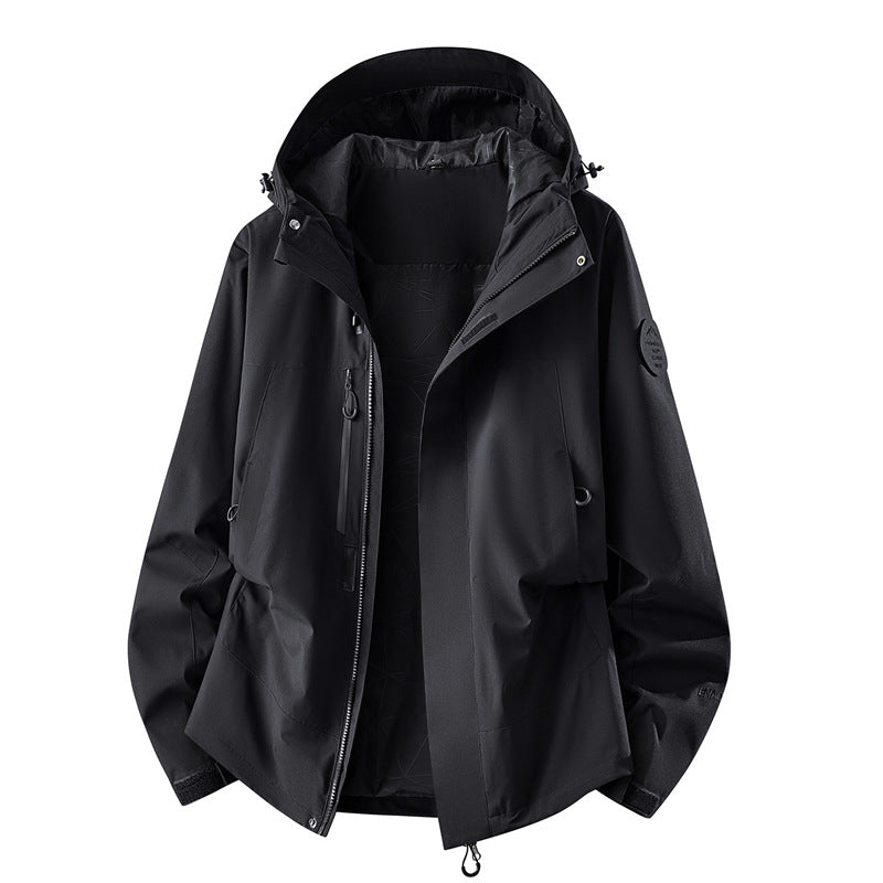 Damen technische dreilagige Softshell-Regenjacke mit getapten Nähten und Multifunktions-Taschen Shop Nory