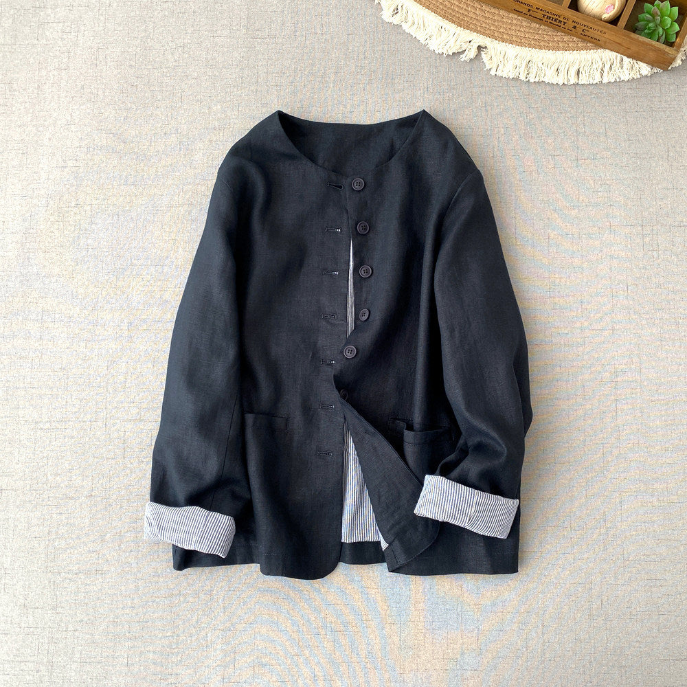 Damen Stilvolle Wickeljacke Shop Nory