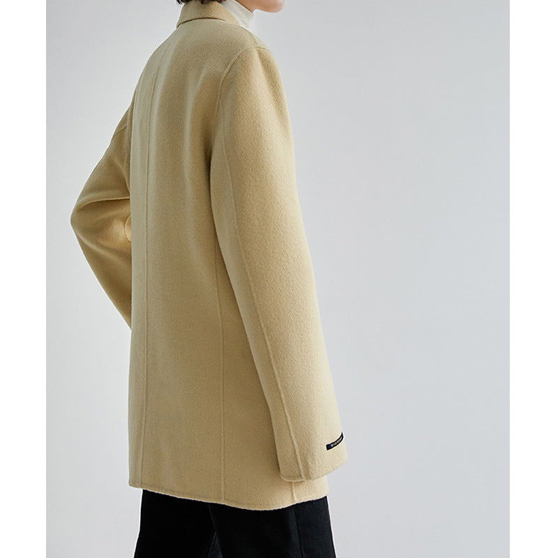 Damen Eleganter Oversized Blazer mit doppeltbreiter Knopfleiste Shop Nory