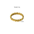Damen Eleganter und moderner Ring mit ovalen Akzenten Shop Nory