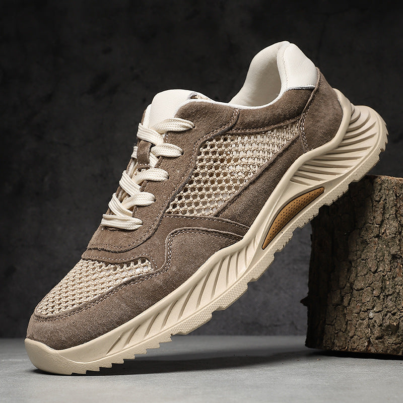 Herren Atmungsaktive Sport-Sneaker mit flexibler Gummisohle und robustem Obermaterial