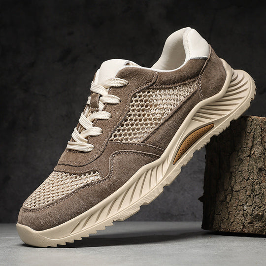 Herren Atmungsaktive Sport-Sneaker mit flexibler Gummisohle und robustem Obermaterial