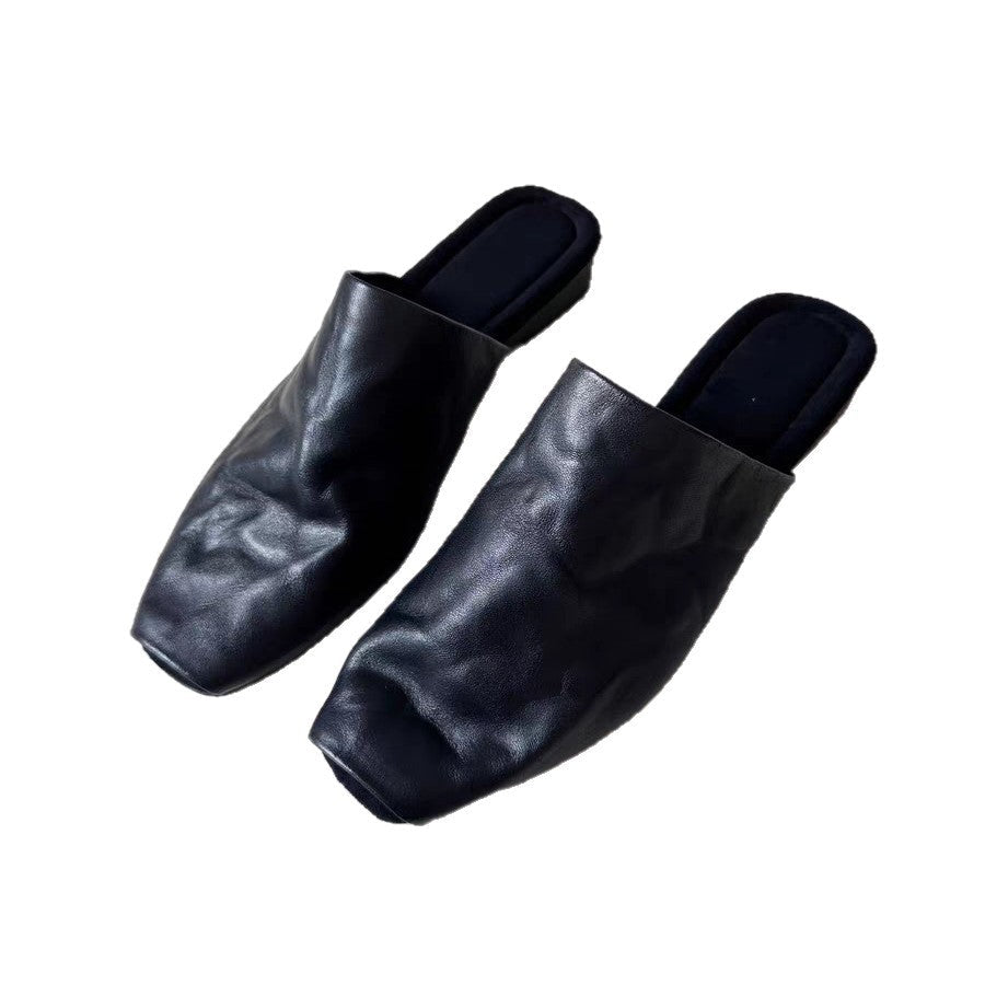 Damen Elegante Slipper aus weichem Leder mit innovativer Sohlenkonstruktion Shopnory