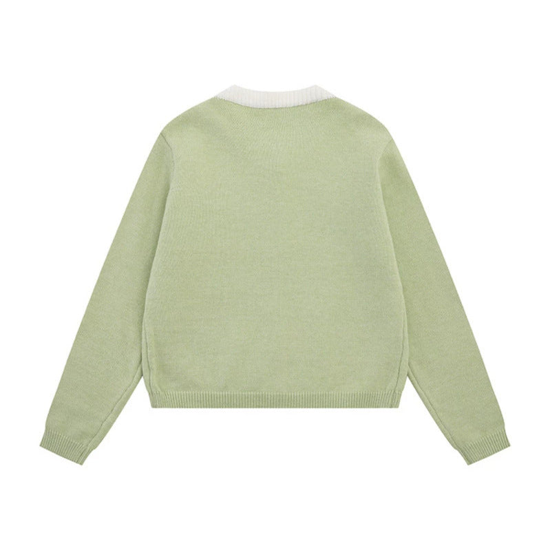 Damen Feinstrick-Cardigan mit Rundhals, verdeckter Knopfleiste und Zierbrosche Shop Nory