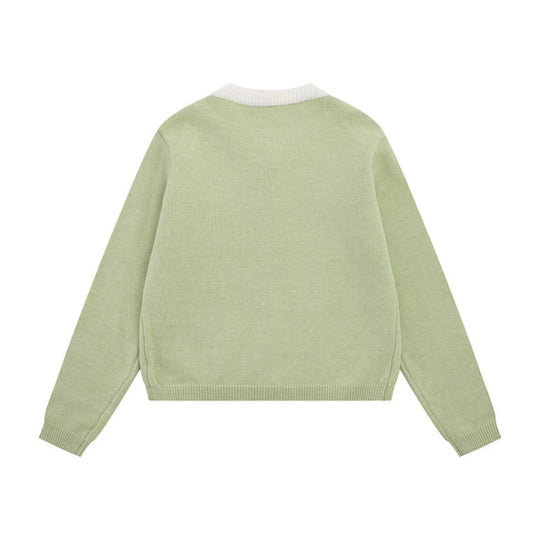 Damen Feinstrick-Cardigan mit Rundhals, verdeckter Knopfleiste und Zierbrosche Shop Nory