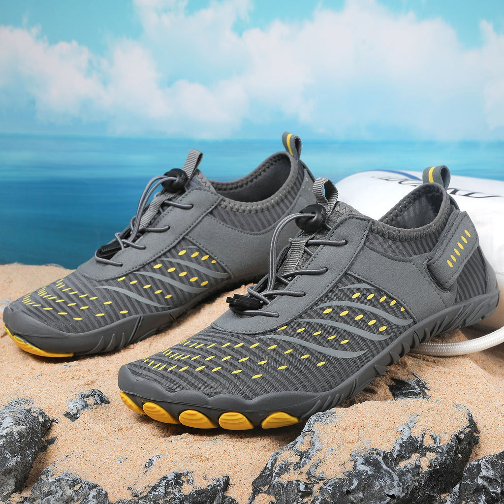 Damen Multifunktionale Wassersport-Schuhe mit elastischem Schnellschnürsystem
