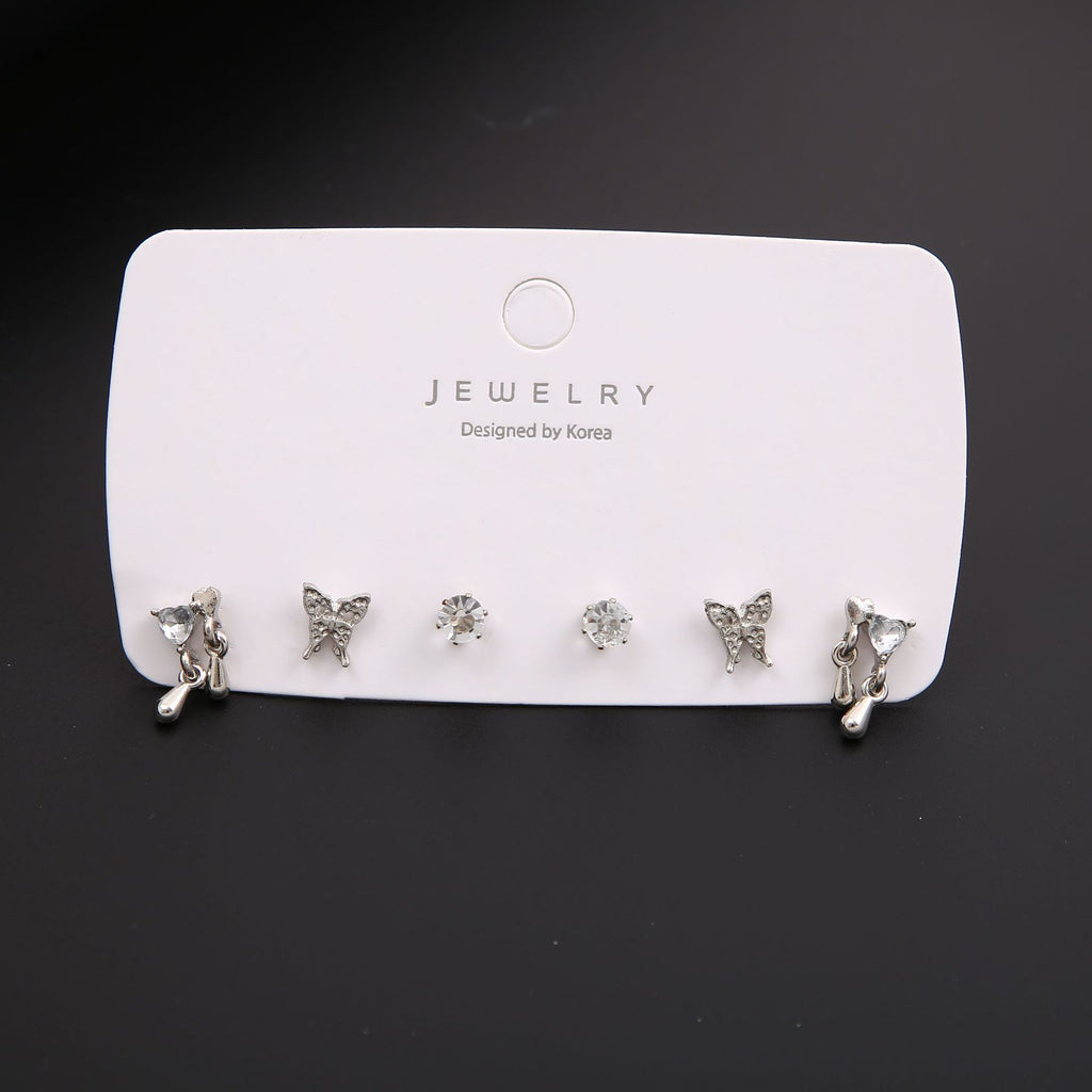 Damen Ohrstecker-Set mit vielseitigen Designs und eleganten Anhängern Shop Nory