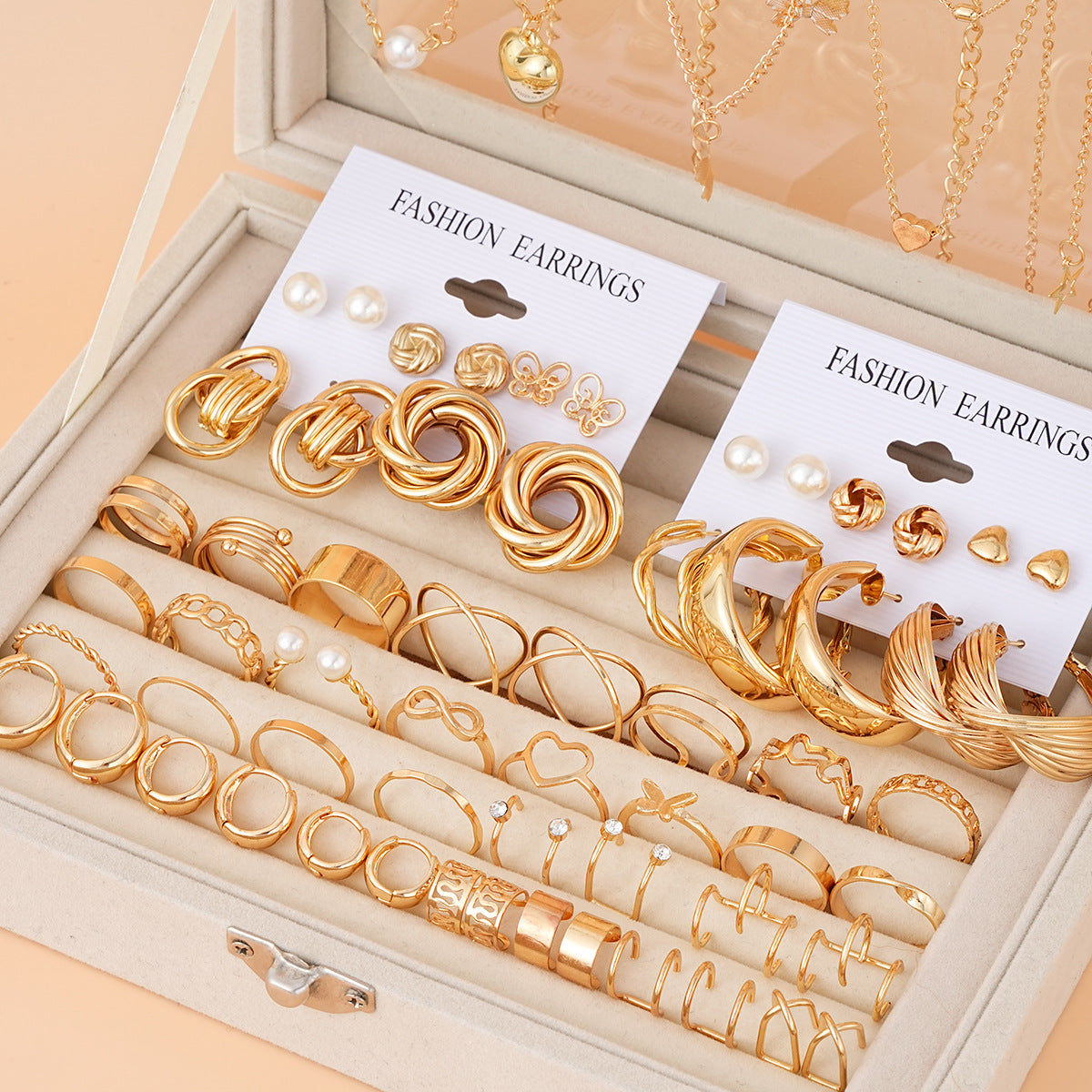Damen Schmuckset mit vielfältigen und eleganten Designelementen Shop Nory