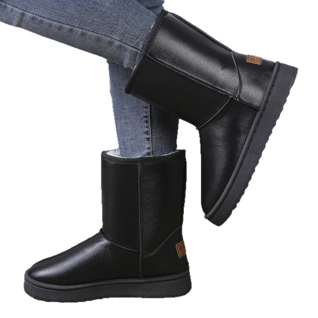 Damen kuschelige Winterboots mit warmem Innenfutter