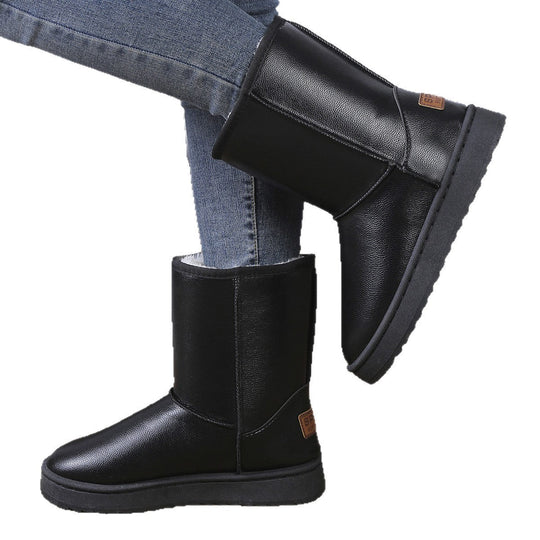 Damen kuschelige Winterboots mit warmem Innenfutter