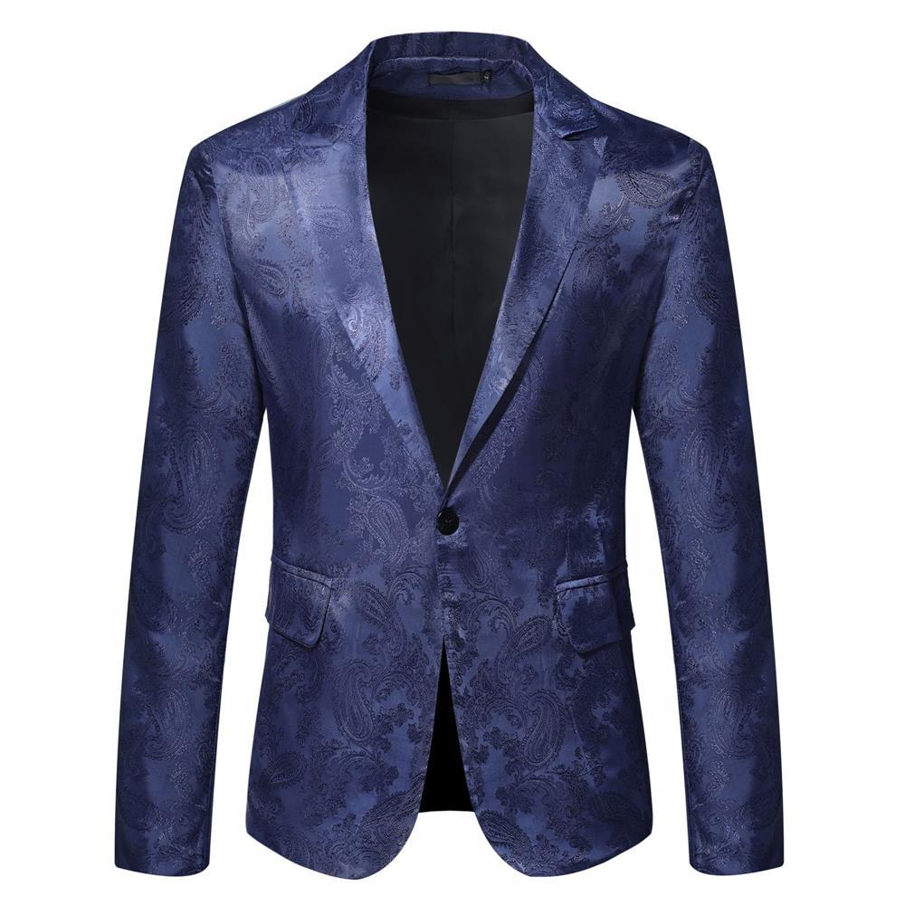 Herren festlicher Blazer mit kunstvollem Muster