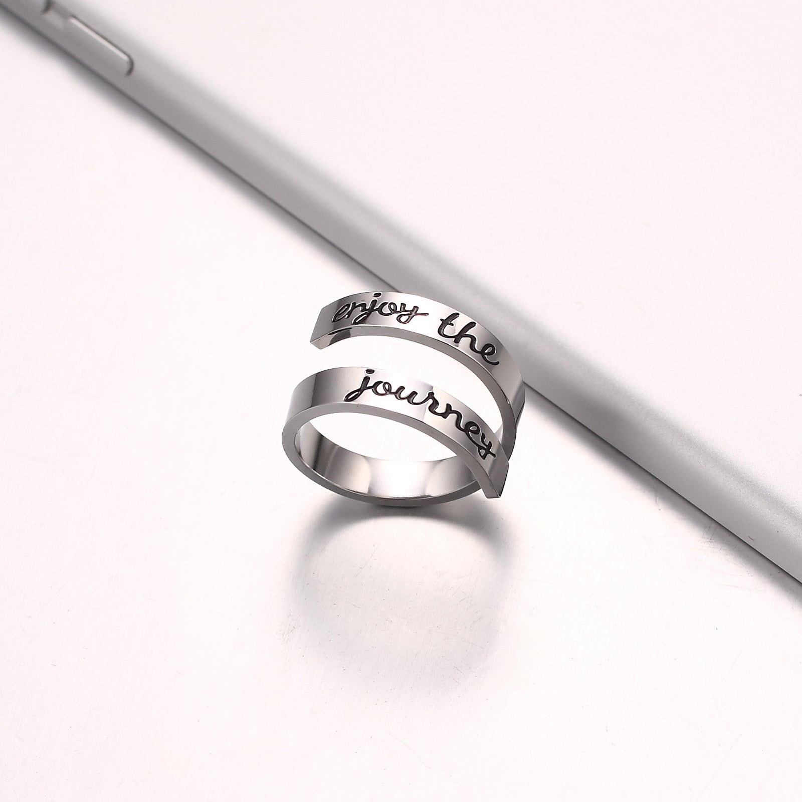 Damen Motivationsring mit inspirierendem Schriftzug Shop Nory
