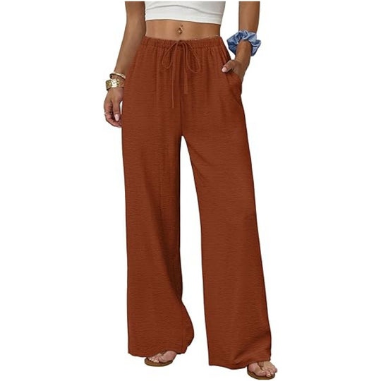 Damen Weite Loungewear-Hose mit Tunnelzug Shop Nory