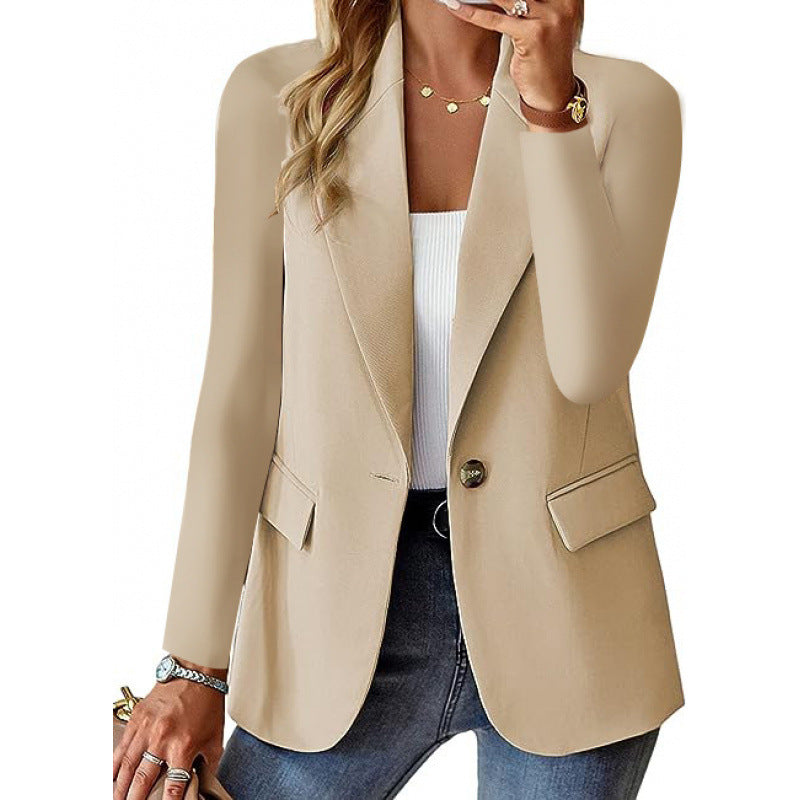 Damen Moderner Tailored Blazer mit elegante Knopfdetails