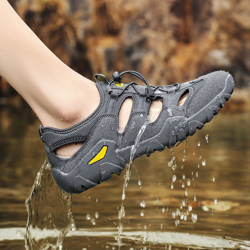 Damen Wasserdichte Outdoor-Sandalen mit rutschfester Sohle und atmungsaktivem Obermaterial