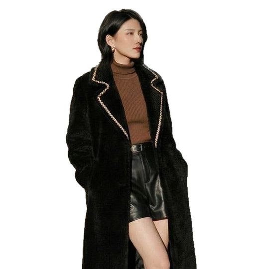 Damen Eleganter und warmer Überziehmantel Shop Nory