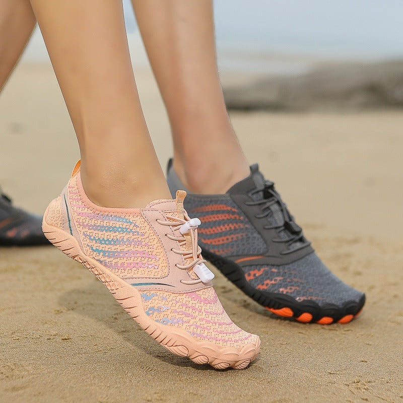 Unisex Flexibler Barfuß‑Wasserschuh mit Schnellverschluss und rutschfester Gummisohle Shop Nory