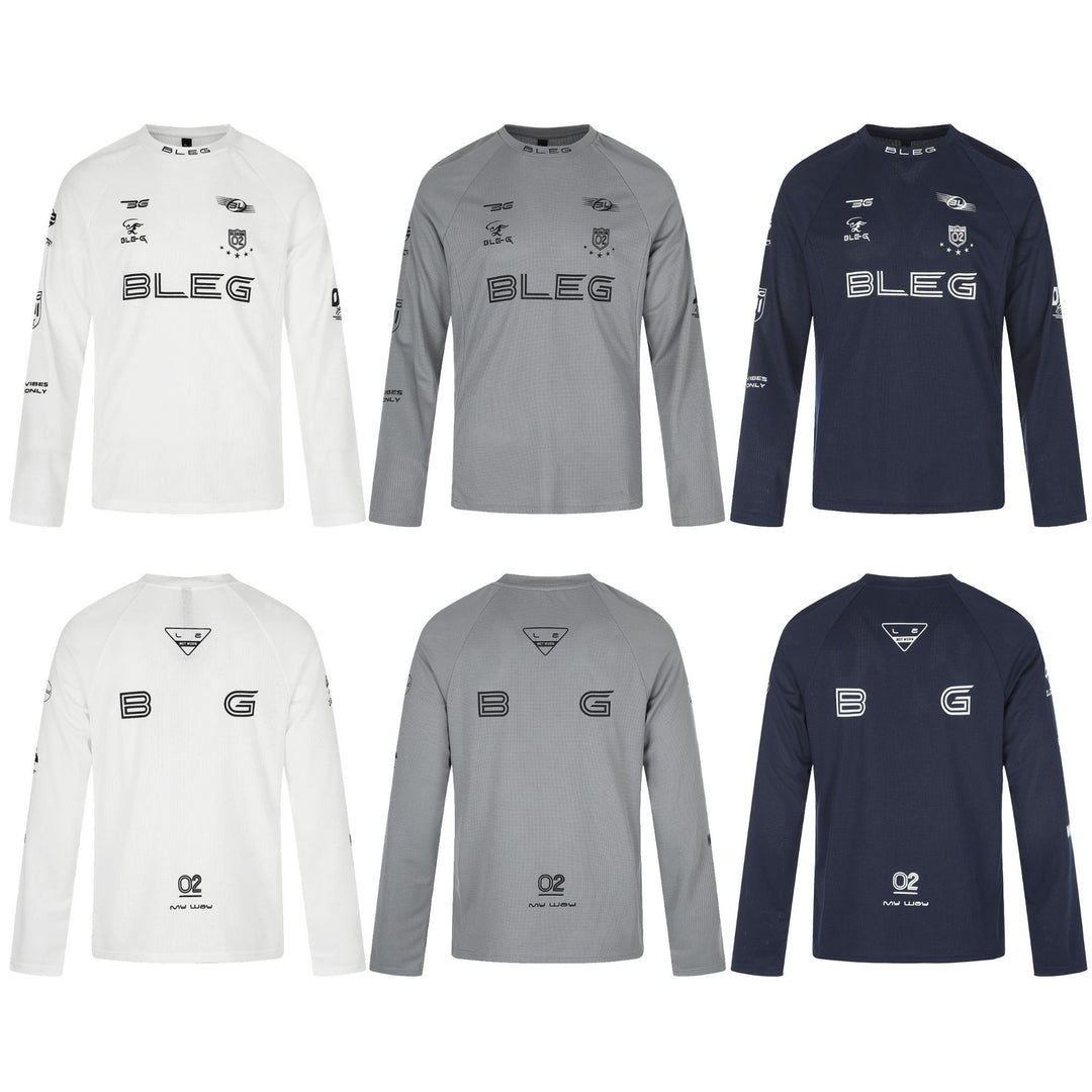 Unisex Leichtes Funktions-Langarmshirt mit Raglanärmeln und atmungsaktiver Waffelstruktur Shop Nory