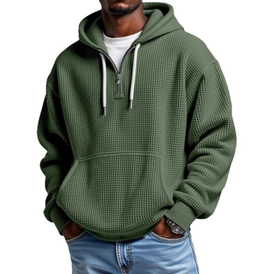 Herren Lässiger Kapuzensweater mit innovativer Struktur Shop Nory
