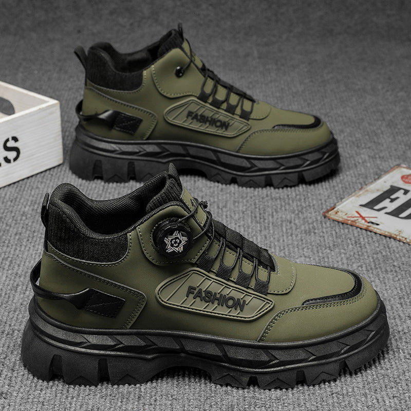 Damen Sportliche Trekking Sneakers mit rutschfester Sohle und innovativem Schnellschnürsystem Shopnory