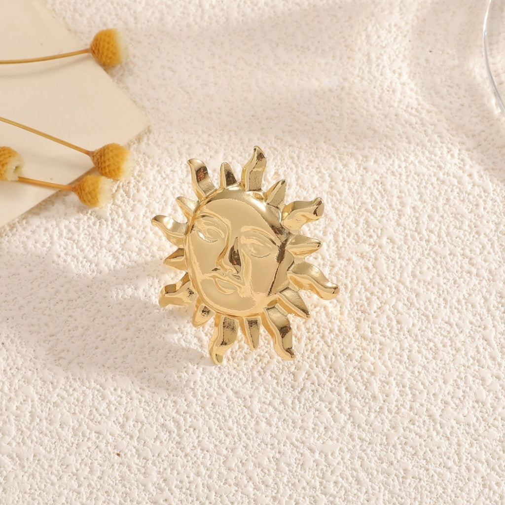 Damen Armreif mit kunstvollem Sonnendesign Shop Nory