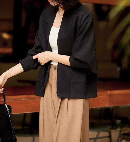 Damen Elegante und luftige Blazerjacke Shop Nory