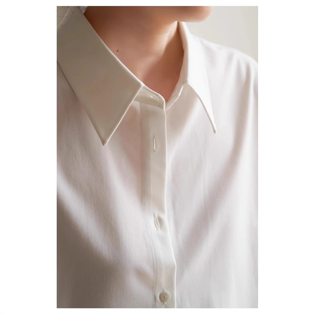 Damen Schicke und lässige Bluse mit oversized Schnitt Shop Nory