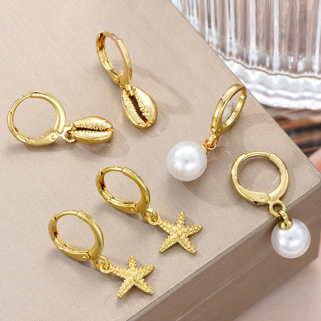 Damen-Ohrhänger mit maritimem Design und eleganten Anhängern Shop Nory