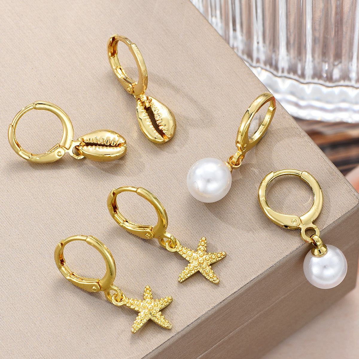 Damen-Ohrhänger mit maritimem Design und eleganten Anhängern Shop Nory